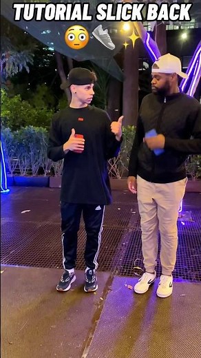 TUTORIAL SLICK BACK 😳👟🪽 #dancevideo #slickback #tutorial #trend #fly