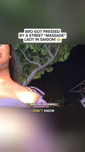 CRIS TRAVELS on Instagram: "Walking down Bùi Viện Street on my second day in Saigon and a woman kept offering a massage for 500k = $19. I politely said no, asked one question out of curiosity, and the situation escalated FAST 😳 Caught me completely off guard. 👉 would you have taken the massage? 🤣 #saigonlife #streetstories #travelreality #vietnamtravel"