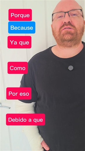 5 Spanish phrases for giving reasons #spanishvocabulary #spanishforbeginners #beginnerspanish