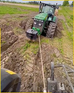Tractor Triumphs Over Tough Terrain. #TractorPower | Fun club