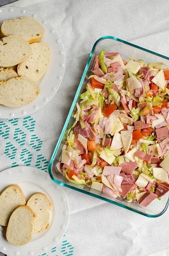 Easy Italian Hoagie Dip