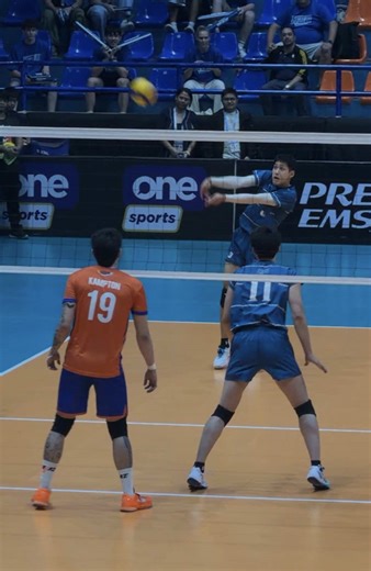 Cheering for Nico Ace in Men's Volleyball Action