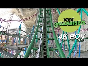 TMNT Shellraiser (4K Front Seat POV)- American Dream, East Rutherford, NJ