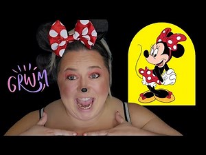 Transforming Into Minnie Mouse (Makeup Routine & Costume)