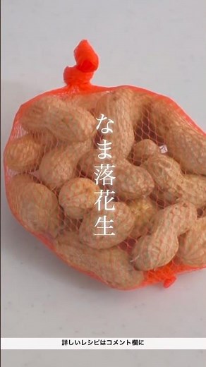 超時短！圧力鍋で〈ゆで落花生〉 詳しいゆで方はコメント欄に #圧力鍋レシピ #ゼロ活力なべ #フーディスト #フーディストノート #nadiaartist #shorts