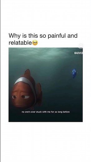 Dory in Finding Nemo suffers from short-term memory loss💙🐟🥹#real #trending #reels #hopecore #fyp