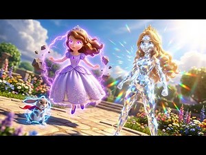Sofia the First: AMBER TURNS TO DIAMOND! 💎 Secret Super Powers | Sofia Princess Animation