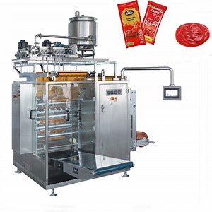 [Hot Item] Tomato Sauce Catsup Paste Four-Side Sealing Filling Packing Machine