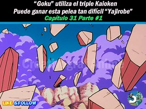 126K views · 2.9K reactions | Dragon Ball Z Saga de los Saiyajin Capitulo 31 Parte #1 “Goku” utiliza el triple Kaioken #dragonballz | Creativograf Anime | Facebook