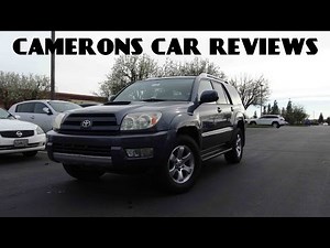 2005 Toyota 4Runner Sport Edition 4.0 L V6 Review | Camerons Car Reviews