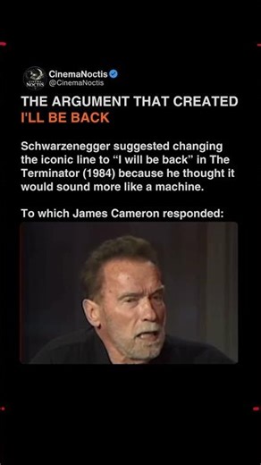 Terminator 1984-The Iconic I’ll be back line #terminator #moviedetails