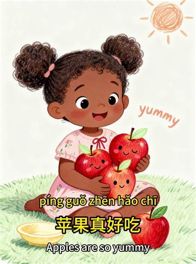 Apple in Chinese | Learn Mandarin Vocabulary #learnchinese #chinesespeaking
