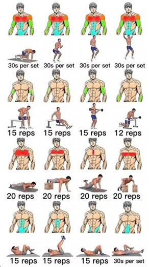 upper body workout at home for male's #fitness #shorts #exercise #workoutathome #beginners #male