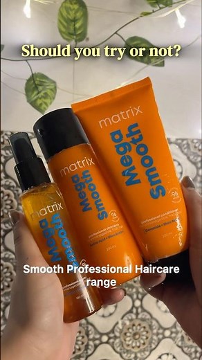 Matrix Mega Smooth Professional Shampoo, Conditioner, Serum honest review #shampoo #shampooreview