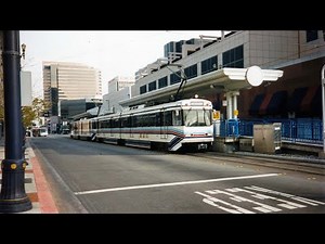 Los Angeles Metro Rail Green and Blue Lines.