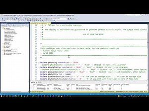 SQL Server to Azure Synapse Analytics Video 2 - Migrating SQL Server Data Using BCP