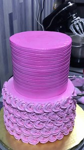 2 Tier Barbie Theme (boiled icing & Chiffon) Free Cake Tutorial #32 ❤️⭐️ | Dizon's Cake Corner