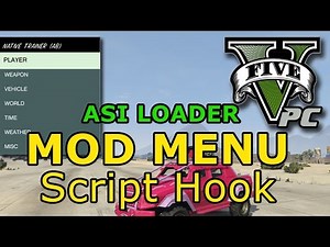 GTA V PC - MOD MENU INCRIVEL NO MODO HISTORIA