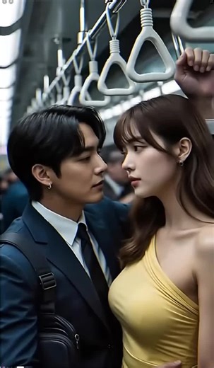 満員電車での恋の瞬間