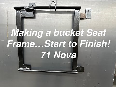 Making Bucket Seat Brackets for Nova