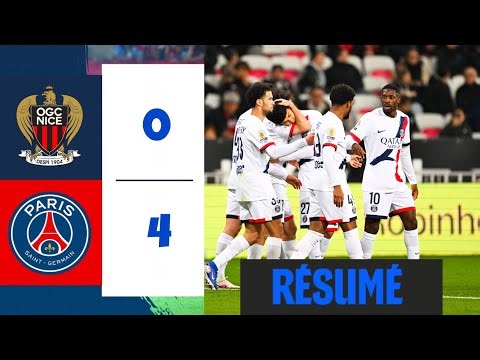 Nice - PSG (0-4) Résumé | Ligue 1 2026 | OGC Nice vs PSG | But Doué | But Dro Fernández | psg nice 