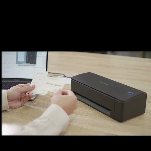 ScanSnap iX1300 Compact Wireless or USB Double-Sided Color Document, Photo & Receipt Scanner#shorts