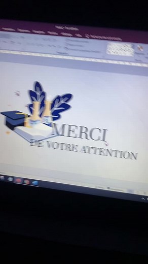 Merçi de votre attention slide#memoirefindetude #soutenancedz #powerpointtutorial #pfe #memoire #presentation #powepoint