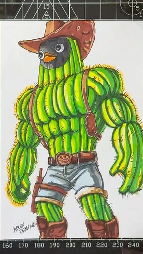 Pendrawing stickman speed LERU LERU LERULE #drawing #art #brainrot #shorts