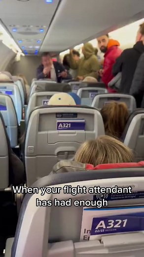 Flight Attendant Confronts Difficult Passenger at Airport
