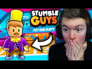 *NEW* MRBEAST IN STUMBLE GUYS! (0.53 UPDATE)