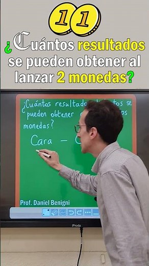 🎲 We toss 2 coins: How many outcomes are there? #combinatorics #counting