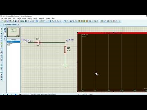 High Pass Filter - HPF Simulation using Proteus | Passive RC High Pass Filter ‪@budatechnolog‬