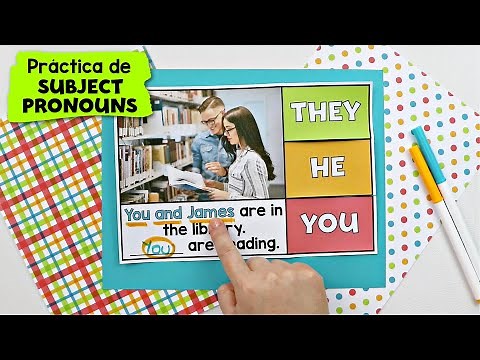 Pronombres Personales en Inglés: Ejercicio de Selección Múltiple | Subject Pronouns