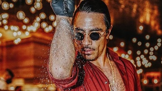 Salt Bae's menu in its silly golden glory - from £45 meatballs to £1,350 steak