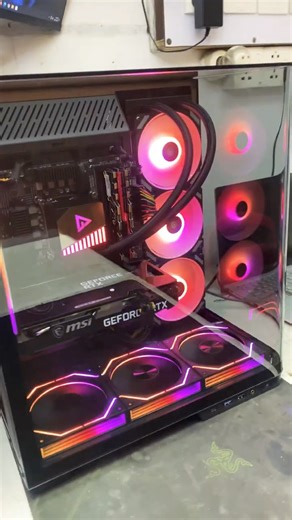 ও মানিক কি বাত্তি জালাইলা ? #rgbcasing #gamingpc #nexusgo