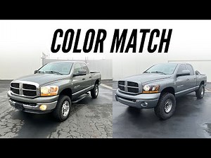 How to Color Match and Sport Swap Your Third Gen Cummins! Complete How To With Parts List