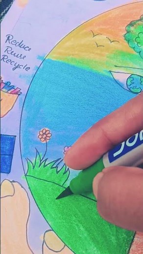 idea of save environment drawing 💗💗💗💗