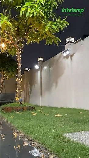 intelamp 3 Head Solar MotionSensor Lights for Outside #intelamp #solarlight #solarpower #garden