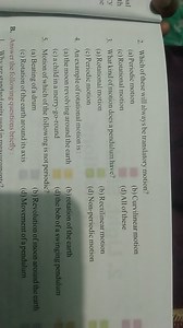 Which of these will always be translatory motion?(a) Periodic ... | Filo