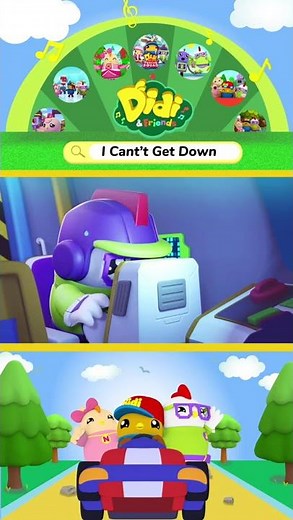 #shorts Didi & Friends Rescue Squad | I Can't Get Down
