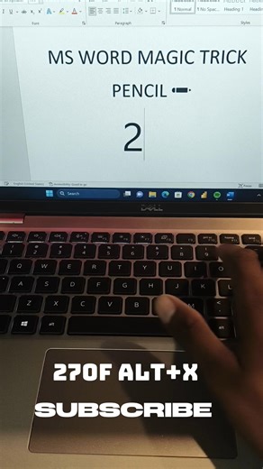 ms word magic tricks pencil symbol #youtubeshorts #ytshorts #shorts #youtube #software #tech #rap