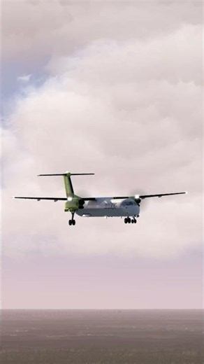 AIR BALTIC DASH 8Q-400 LANDING AT TALLINN AIRPORT ESTONIA #aeroflyfsglobal
