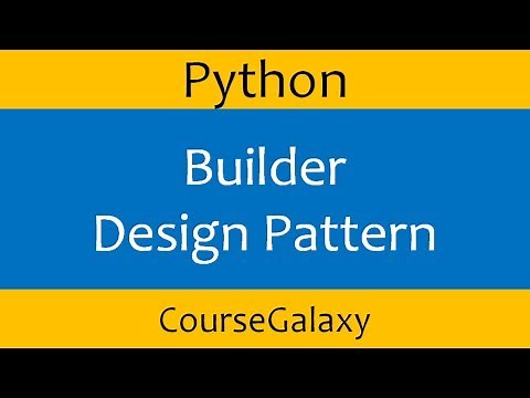 Builder Design Pattern In Python