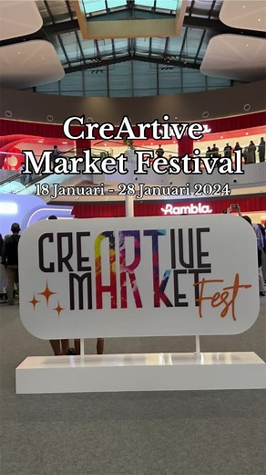 CreArtive Market Festival 2024 di Bandung