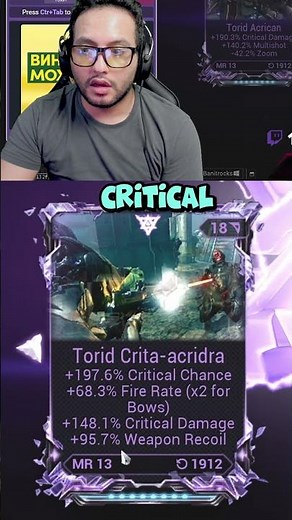 God Roll Torid Riven in #warframe