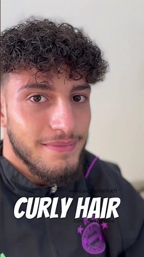 Découvre la perruque indétectable pour homme 💫😎 cheveux bouclés naturel 🔥