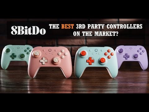 8bitdo: The Best 3rd Party Controllers on the Market.