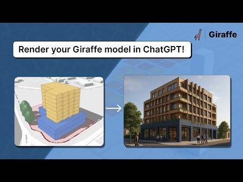Harnessing ChatGPT to render my Giraffe model!