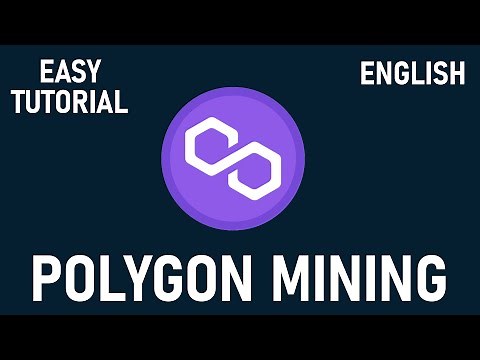 How to mine POLYGON - MATIC | easy tutorial
