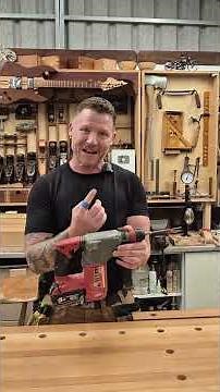 Rotary Hammer Drill with a SDS chuck, How it works and what SDS means. ##diy